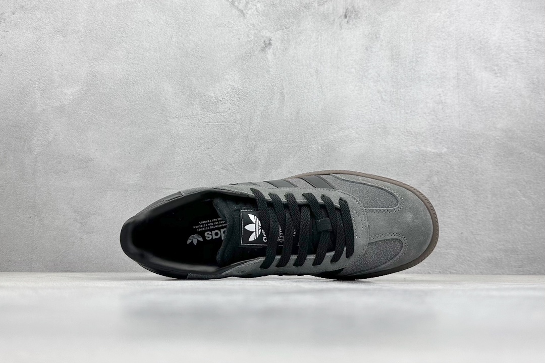 R版 adidas originals Samba Xlg深灰色 ID3201