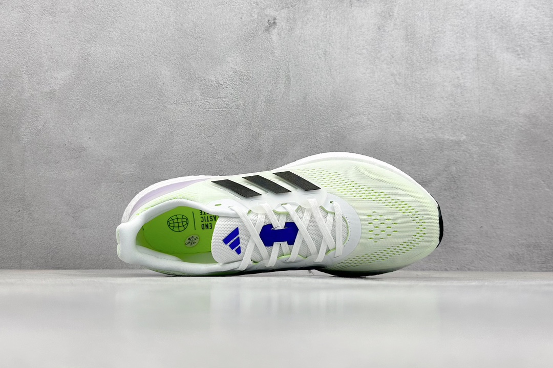 RS版 Ad Pureboost 23 阿迪简约轻便透气爆米花休闲跑鞋#鞋款保持独特造型以及S型后跟设计