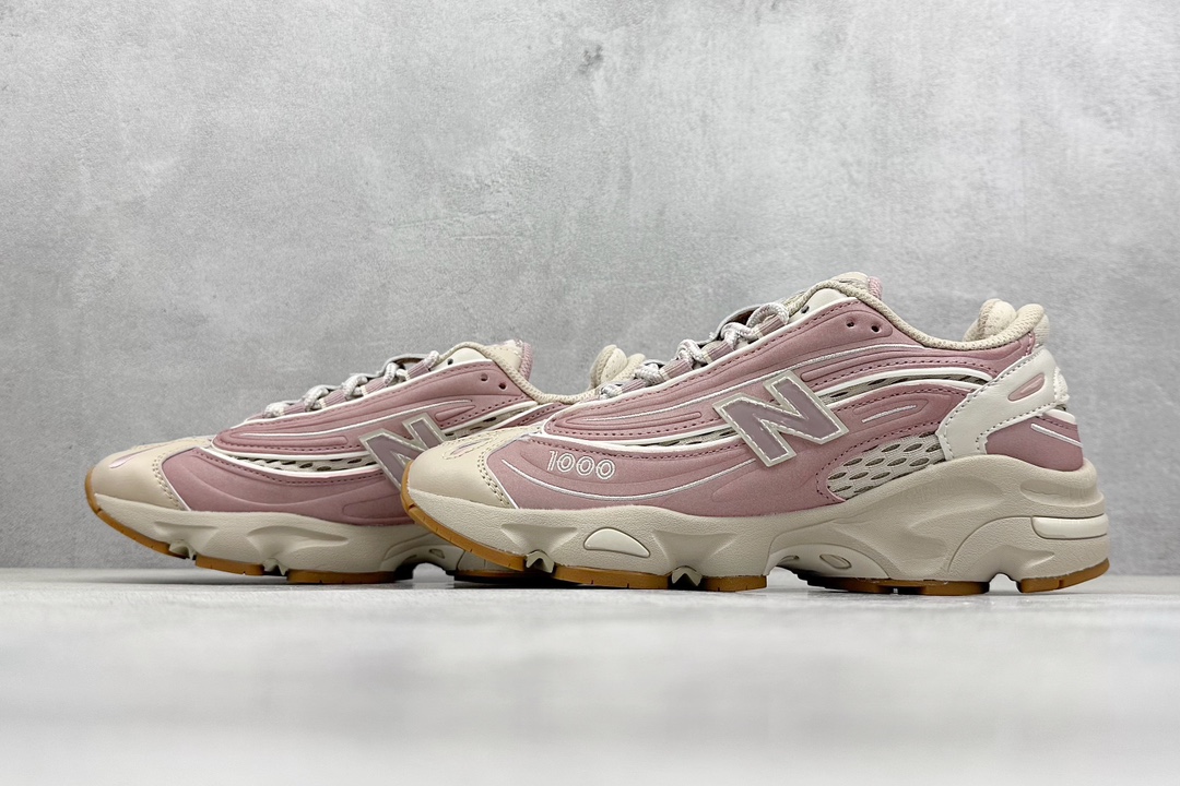 New Balance NB M1000 联名复古运动休闲缓震跑步鞋 M1000JG1