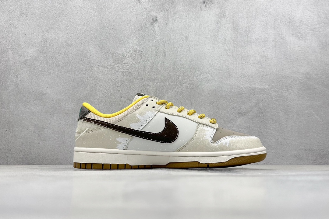 礼盒 Nike SB Dunk Low 熊猫恶作剧 航海时代 风帆 黄棕 FV3629-371