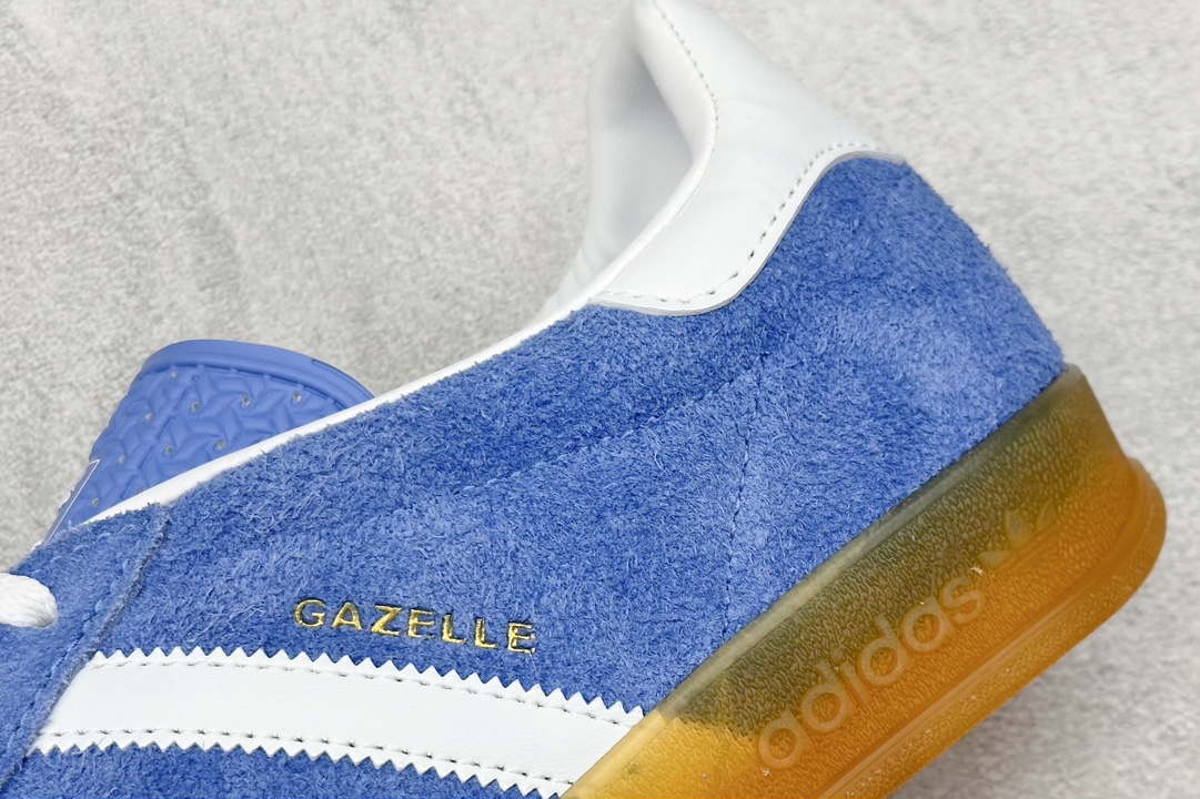 PB版 adidas originals Gazelle Indoor蓝白棕 HQ8717