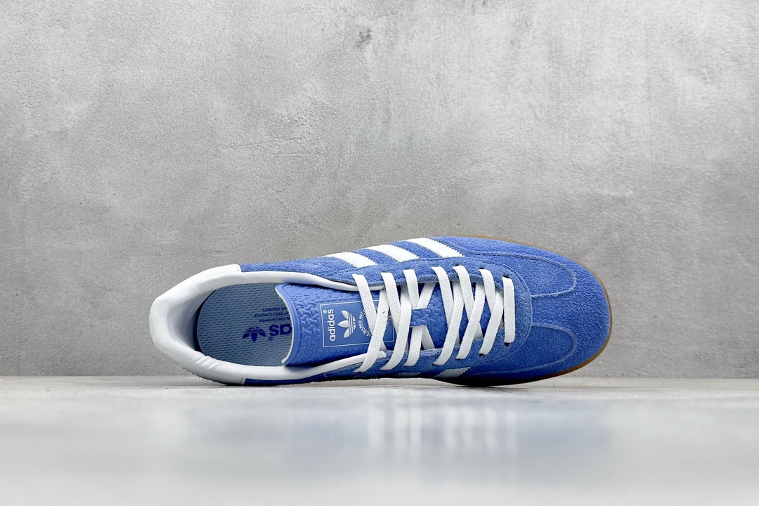 PB版 adidas originals Gazelle Indoor蓝白棕 HQ8717