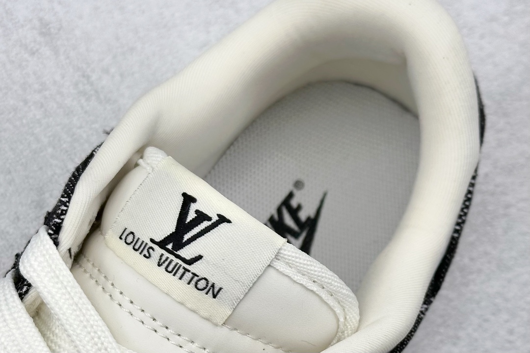 Nike SB Dunk Low x Louis Vuitton 白黑牛仔布 XB3802-353