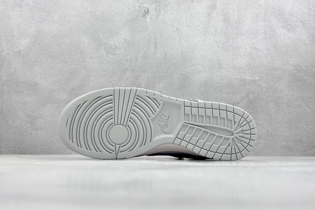 K13版 Nike SB Dunk Low 复古涂鸦 缝线叉叉 解构抽绳鞋带 DV0831-101