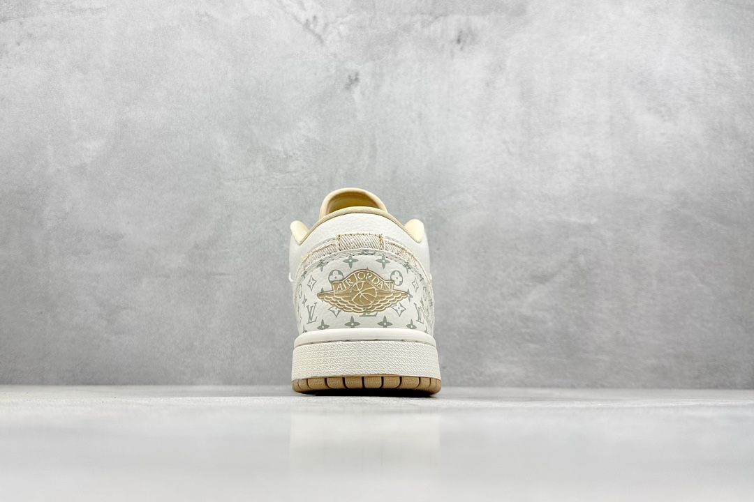 Fragment x TS x Air Jordan 1 Low x LV 三方联名倒钩低帮 SJ9950-004