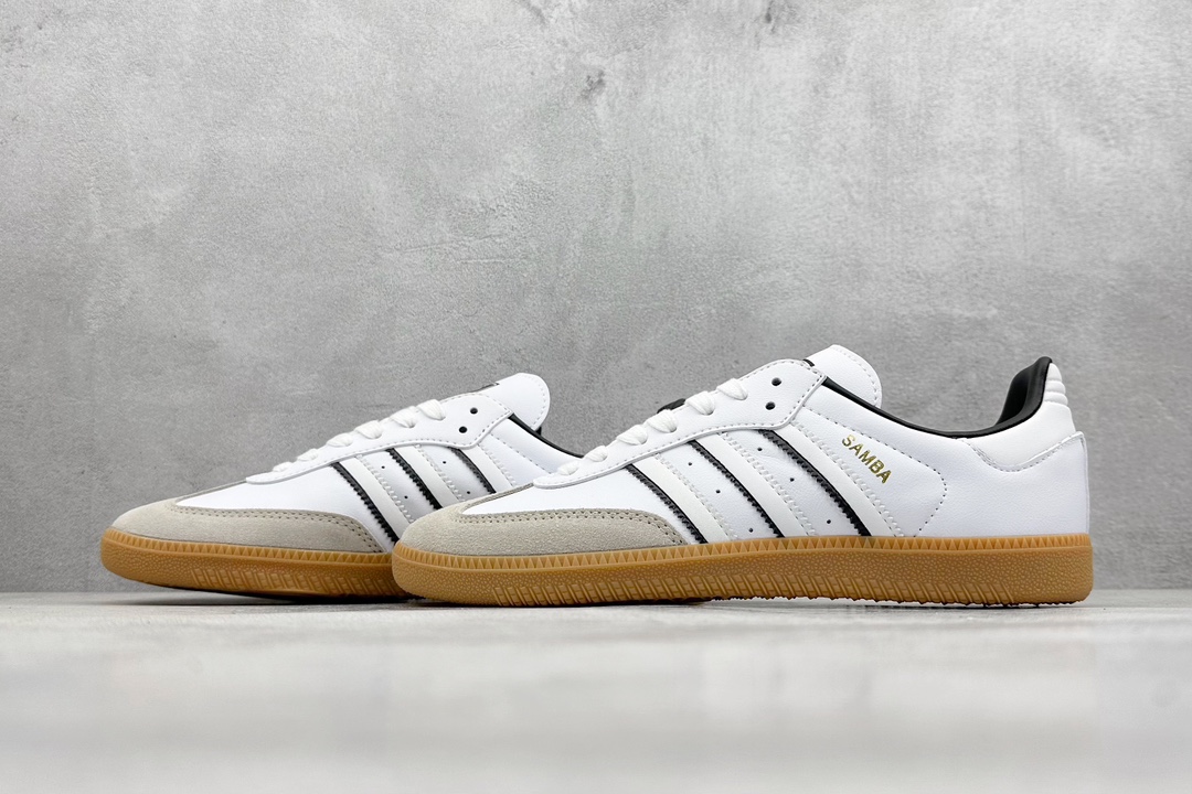 adidas originals Samba OG 白黑 IH5585