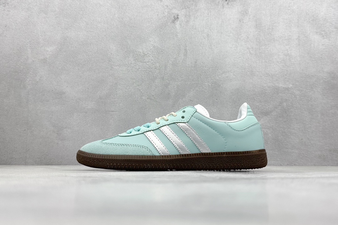 R版 adidas Samba 德训 薄荷绿 B75806