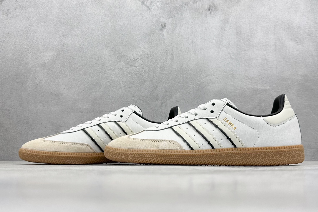 R版 adidas originals Samba OG 白色 ID1480