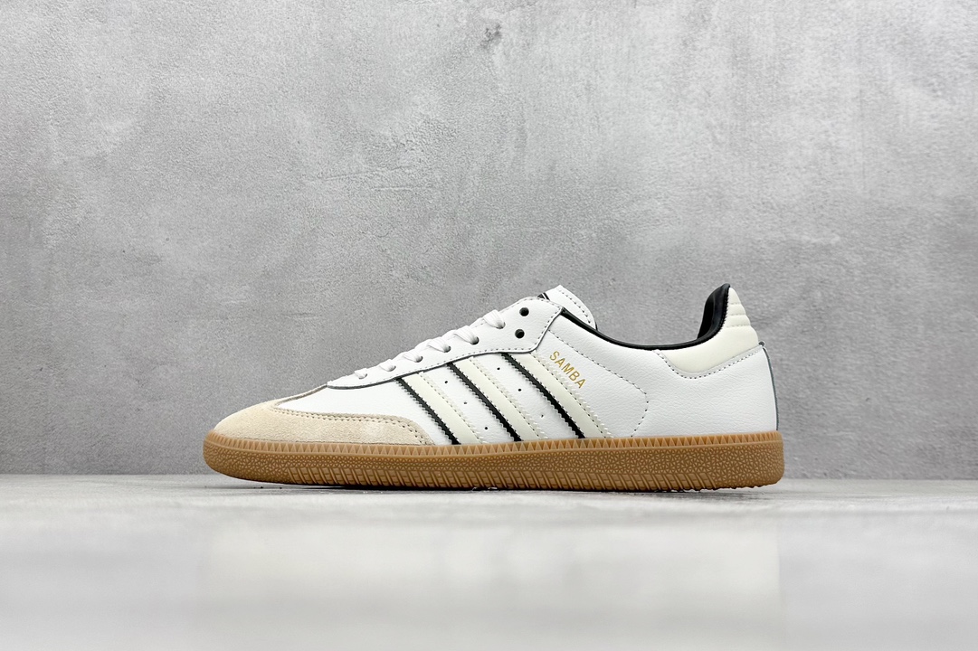 R版 adidas originals Samba OG 白色 ID1480