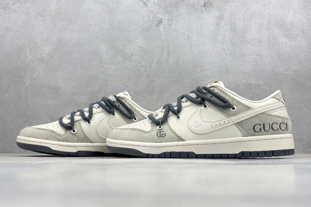 Nike SB Dunk Low x GUCCI 米白绑带满天星 SJ2068-263