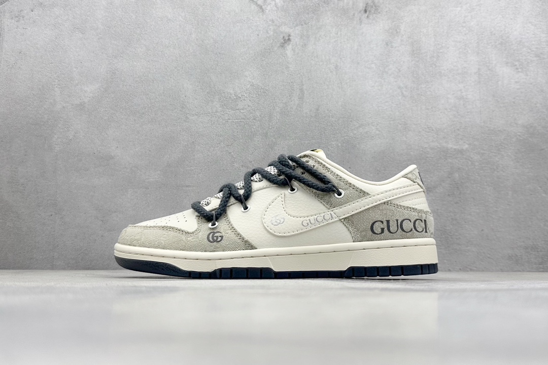 Nike SB Dunk Low x GUCCI 米白绑带满天星 SJ2068-263