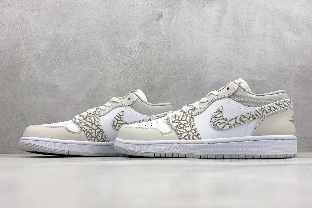 GX平台订单 Air Jordan AJ1 Low 低帮系列 爆裂纹 DH4269-100