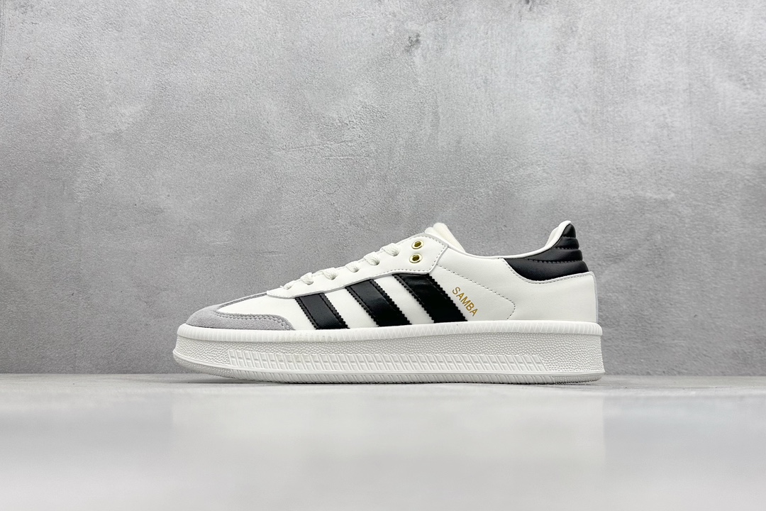 R版 adidas Samba XLG 百搭单品 舒适百搭 潮流增高低帮板鞋 IF1691