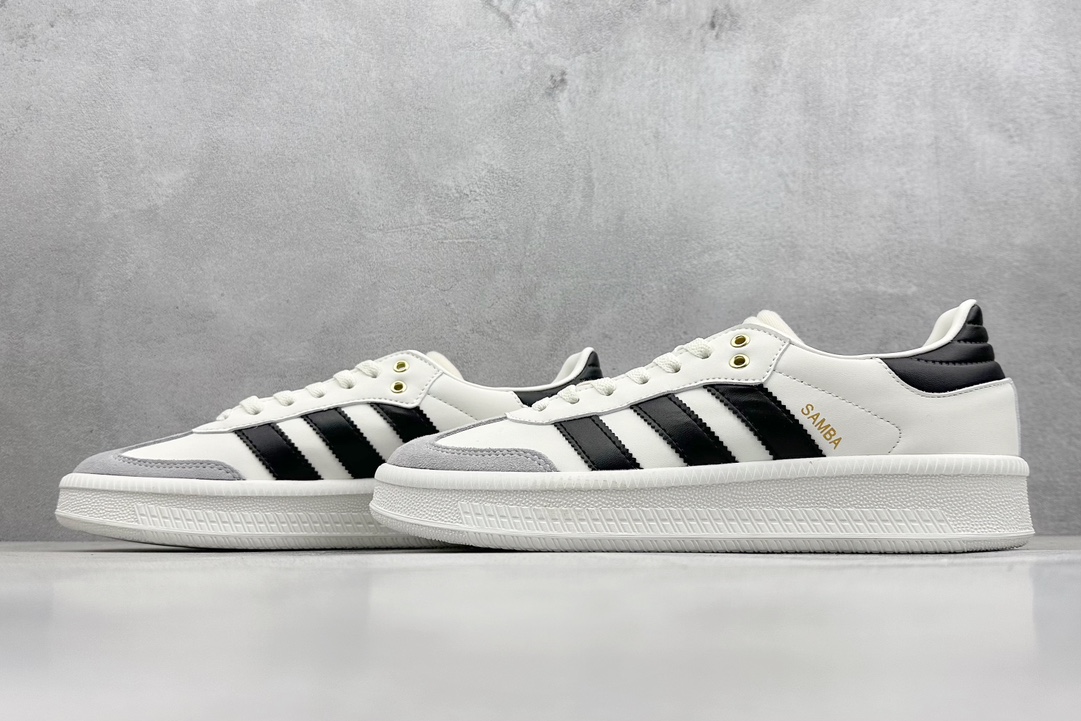 R版 adidas Samba XLG 百搭单品 舒适百搭 潮流增高低帮板鞋 IF1691