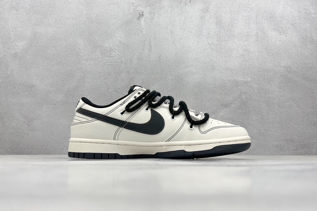 Nike SB Dunk Low x Carharrt 卡哈特白黑绑带满天星 SJ2068-265