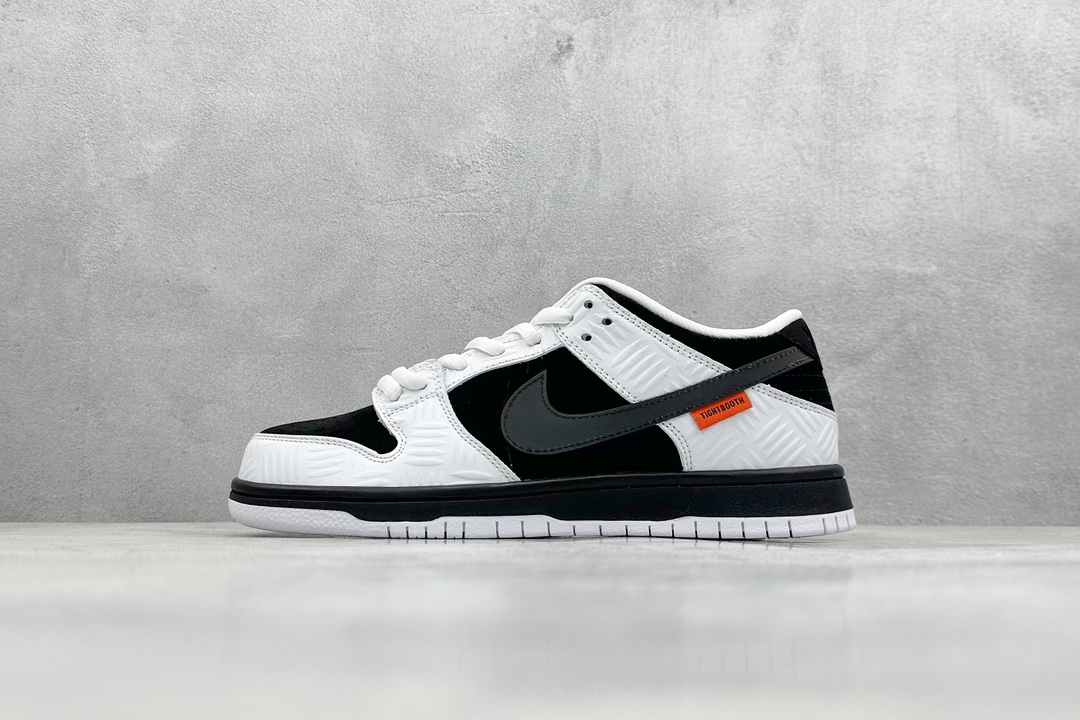 ST版 NIKE SB Dunk Low x TIGHTBOOTH ”Black and White” 黑白 FD2629-100