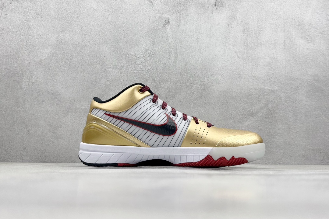 纯原版本 Undefeated x Nk Zoom Kobe IV ZK4 科比四代 五道杠联名 FQ3544-100