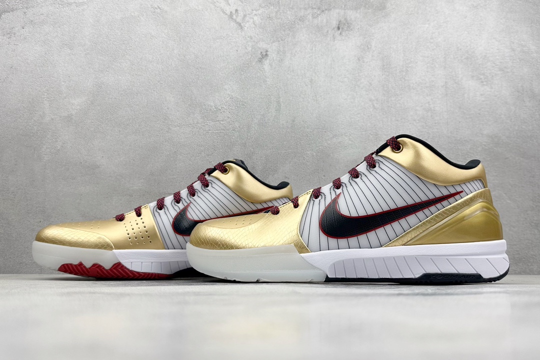 纯原版本 Undefeated x Nk Zoom Kobe IV ZK4 科比四代 五道杠联名 FQ3544-100