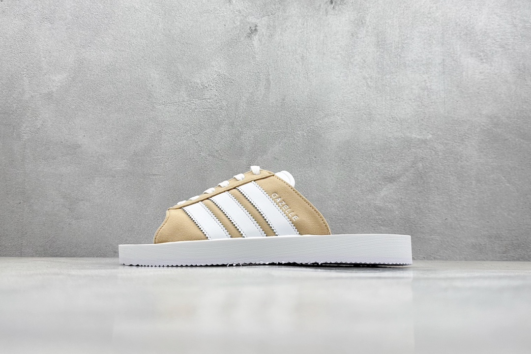 H11版 adidas originals GAZELLE BEACH 米白 JQ7422