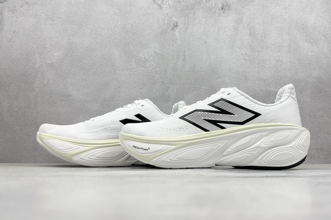 F版 新百伦 NB跑鞋 厚底 New Balance Fresh Foam x More V5 厚底时尚休闲跑鞋 MMORLY5