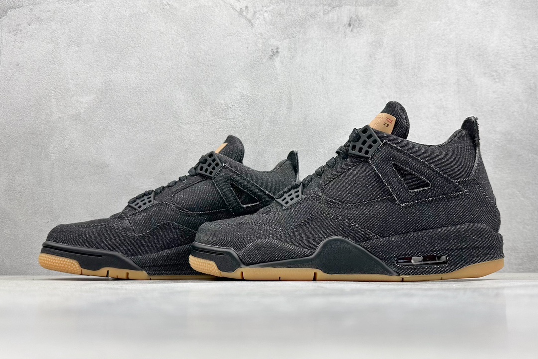 Kw神版 Levi’s x Air Jordan AJ4 “Denim”李维斯联名 AO2571-001