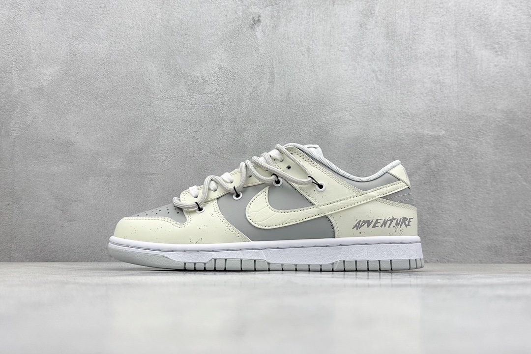 YC版 NIKE SB Dunk Low 白龙马 解构绑带 灰白 HF0730-160