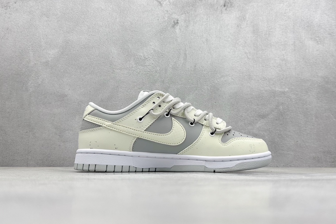 YC版 NIKE SB Dunk Low 白龙马 解构绑带 灰白 HF0730-160