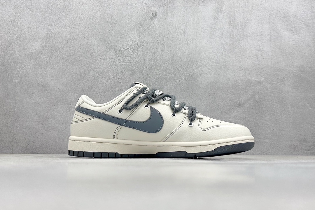 Nk SB Dunk Low 卡哈特联名-绑带灰勾 周年高端定制 低帮休闲板鞋 SJ2068-266