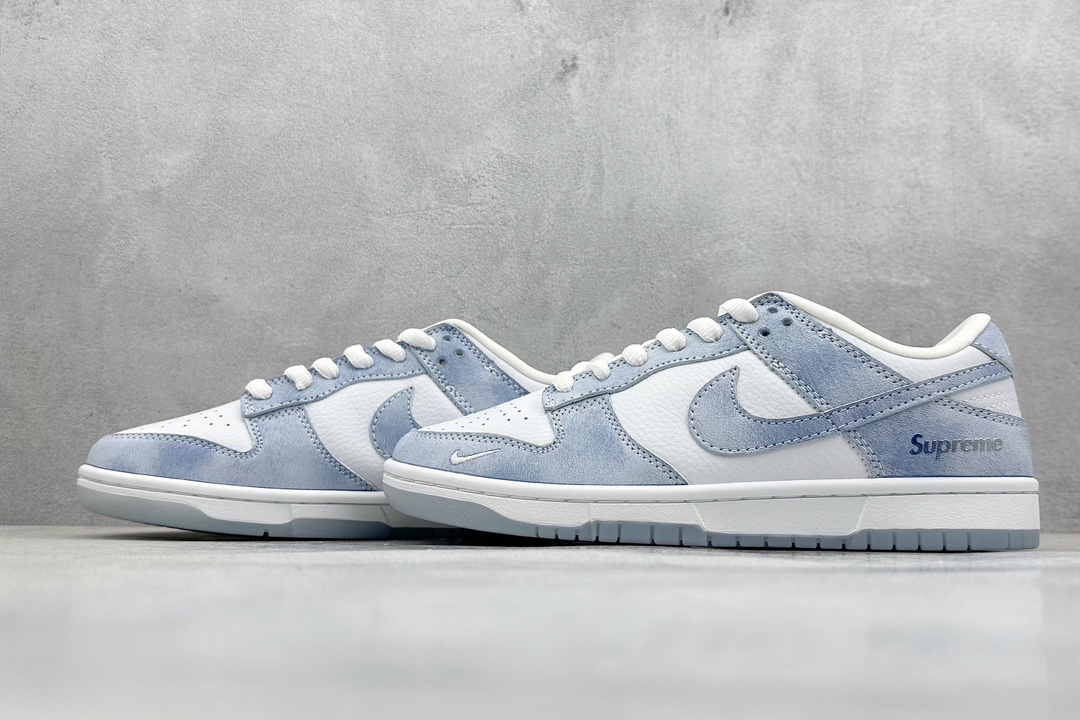 Nike SB Dunk Low x Supreme 白湖水蓝小钩 JH8039-939