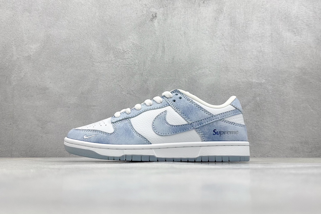 Nike SB Dunk Low x Supreme 白湖水蓝小钩 JH8039-939