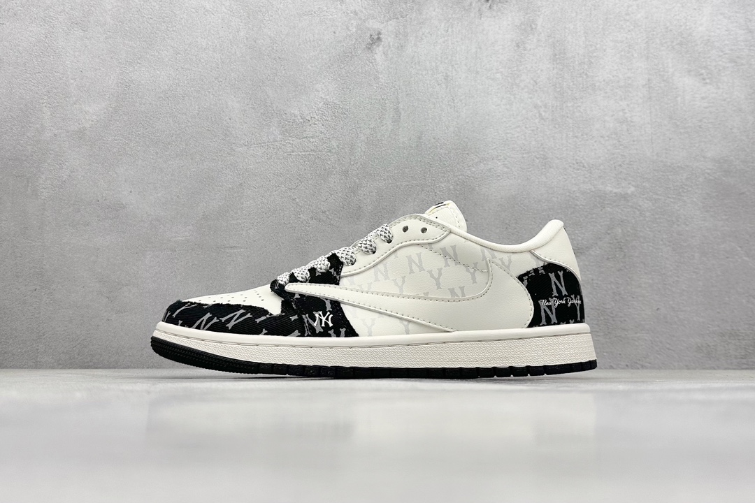 Travis Scott x Nike Air Jordan 1 Low x MLB 三方联名 SJ2068-104