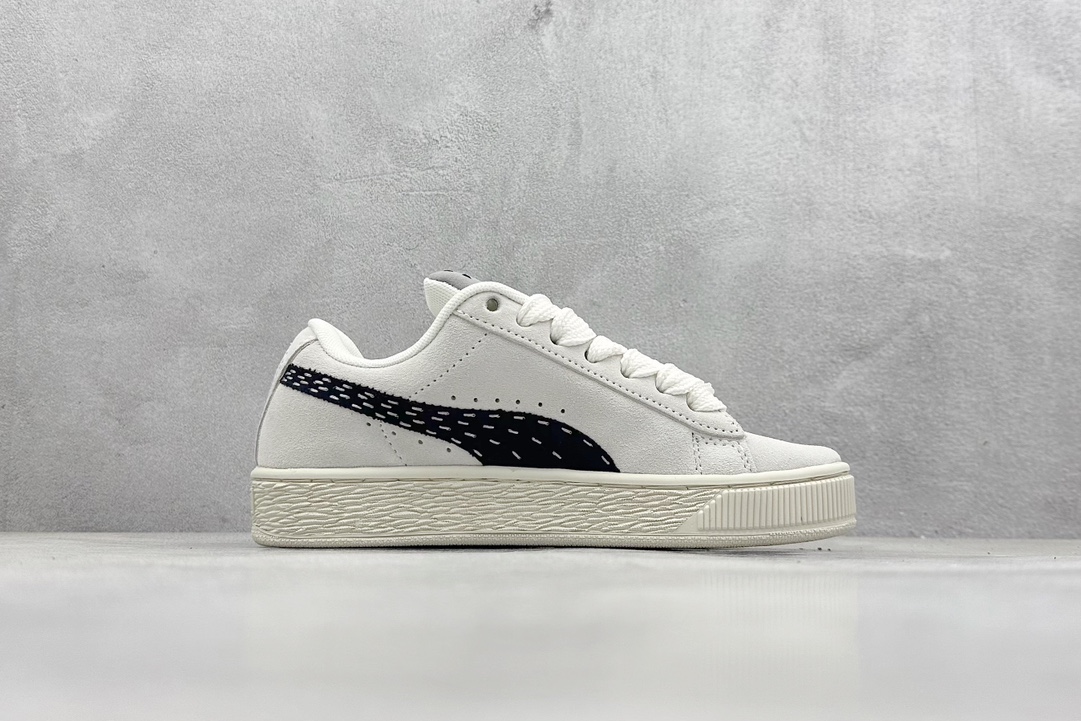 PUMA Suede XL 厚鞋舌 轻便防滑低帮板鞋 395777-02