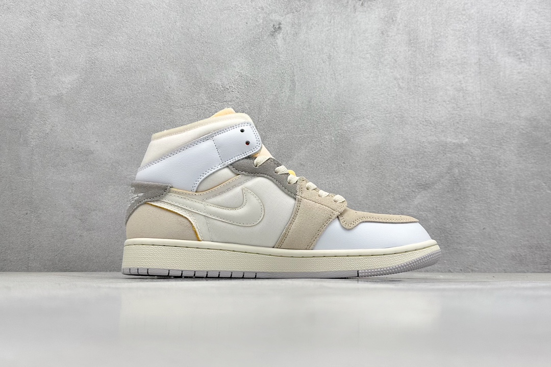 GX平台订单 Air Jordan AJ1 MID 中帮系列 DM9652-100