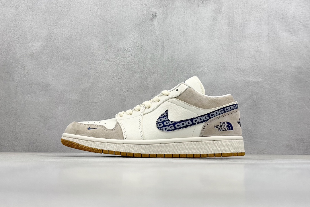 Nike Jordan Air Jordan 1 北面联名 白灰粽 LJ6688-001