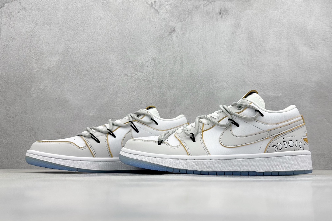 Air Jordan 1 Low 解构抽绳低帮 AJ1乔1低帮休闲板鞋 FN8901-164