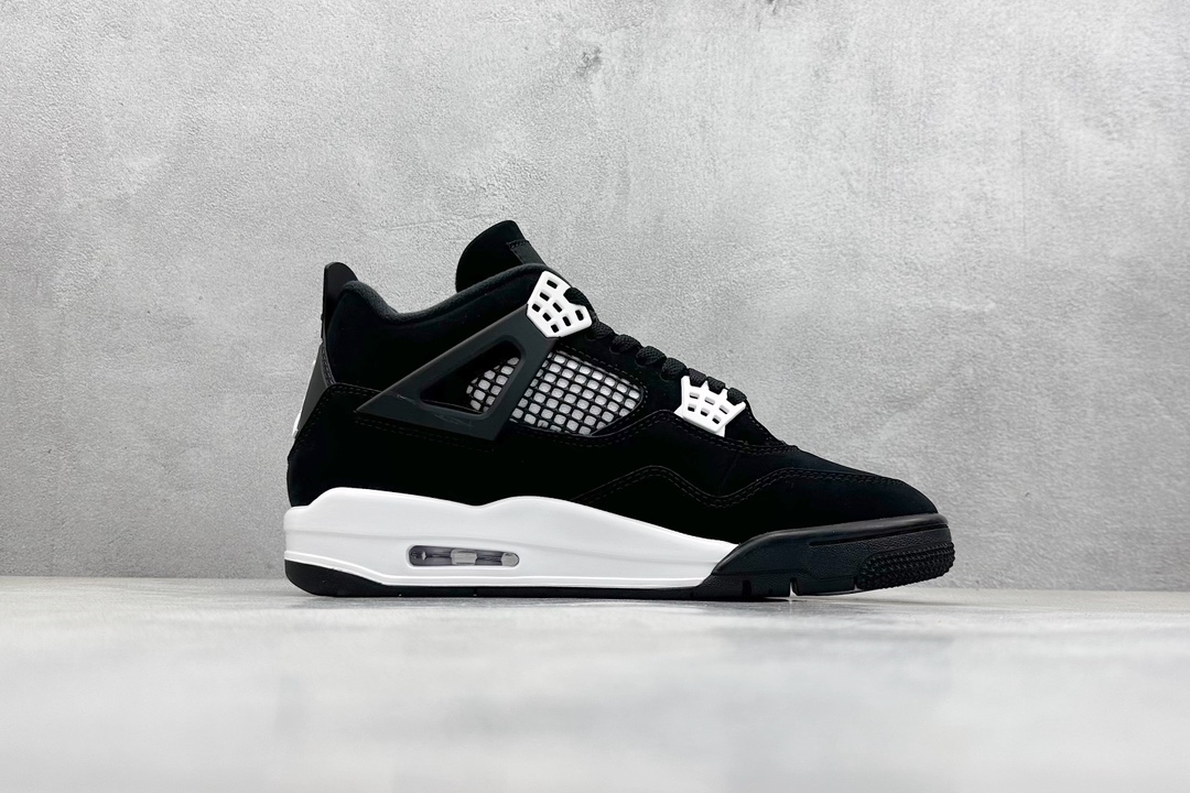 Og纯原 Jordan Air Jordan 4 Retro ”White Thunder”黑白 FQ8138-001