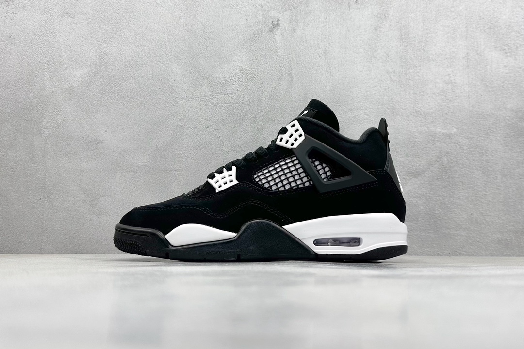 Og纯原 Jordan Air Jordan 4 Retro ”White Thunder”黑白 FQ8138-001