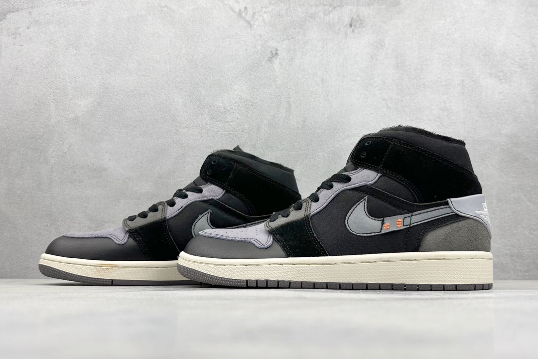 GX平台订单 Air Jordan AJ1 MID 中帮系列 DM9652-001