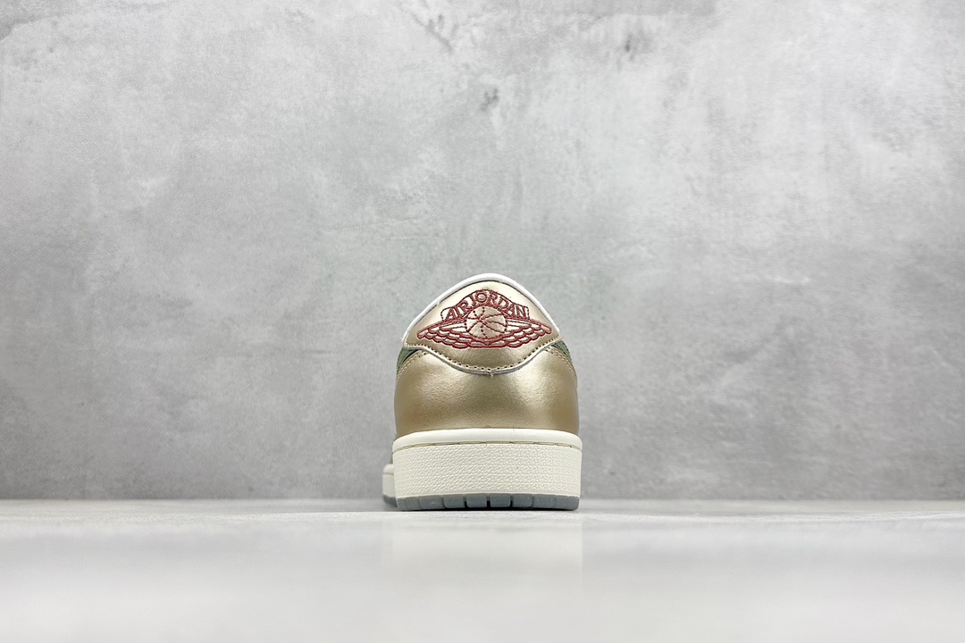 平台订单 Air Jordan 1 Low ”Chinese New Year” 低帮 龙年限定 白绿 FQ6593-100