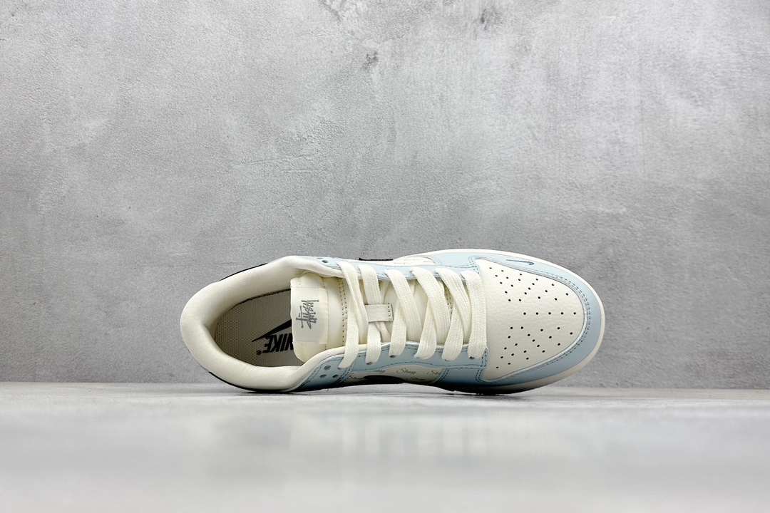 Nike SB Dunk Low x Stussy 斯图西米白天蓝 CF3688-012