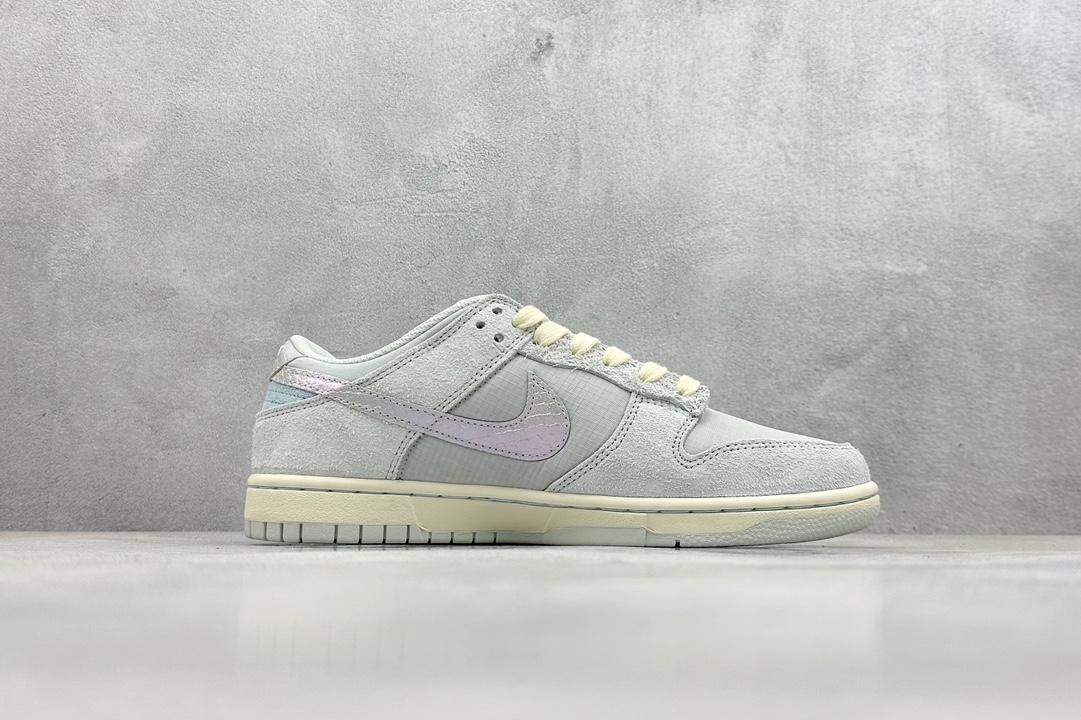 ST版 NIKE SB Dunk Low 钓鱼 Gone Fishing ”Light Silver and Ocean Bliss” 灰黄 DV7210-001