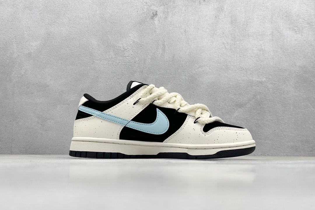 YC版 Nike SB Dunk Low 小熊猫 多巴胺 TMS 蓝莓 泼墨做旧 白蓝 DD1391-100