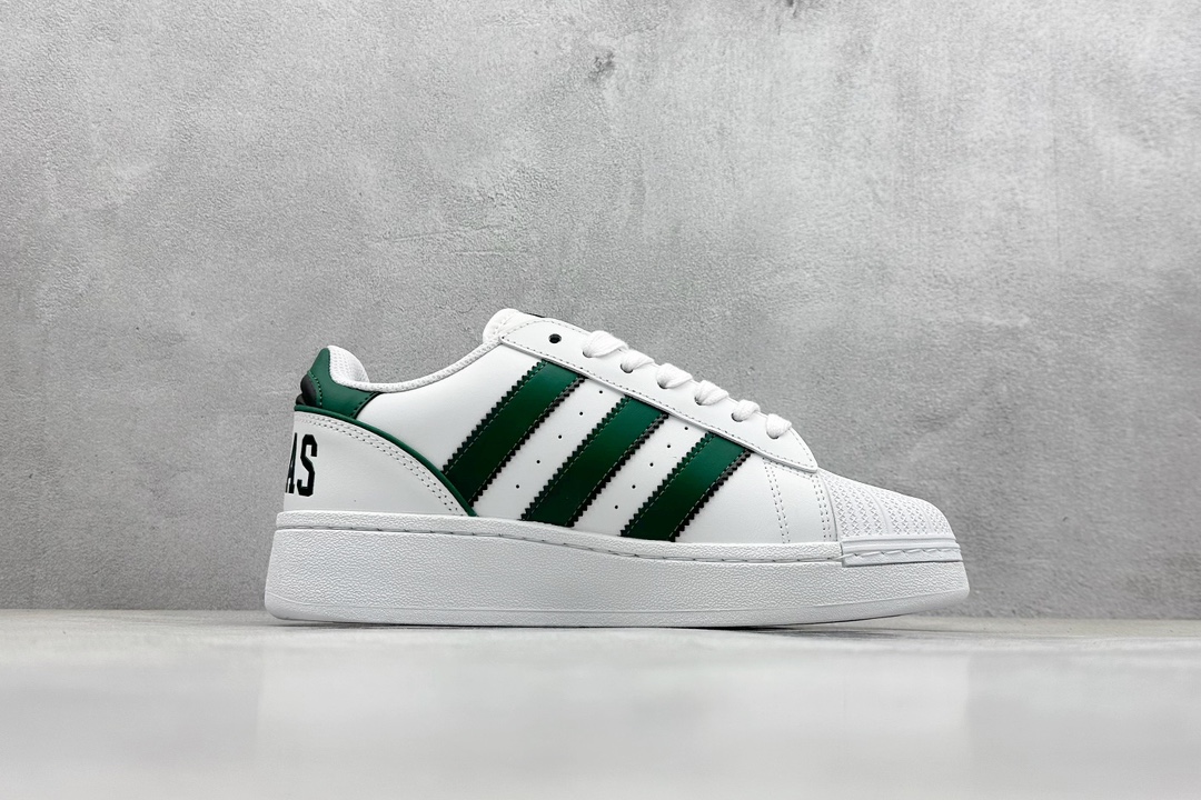 Adidas Originals SUPERSTAR XLG 增高厚底 经典小白板鞋 IE0760