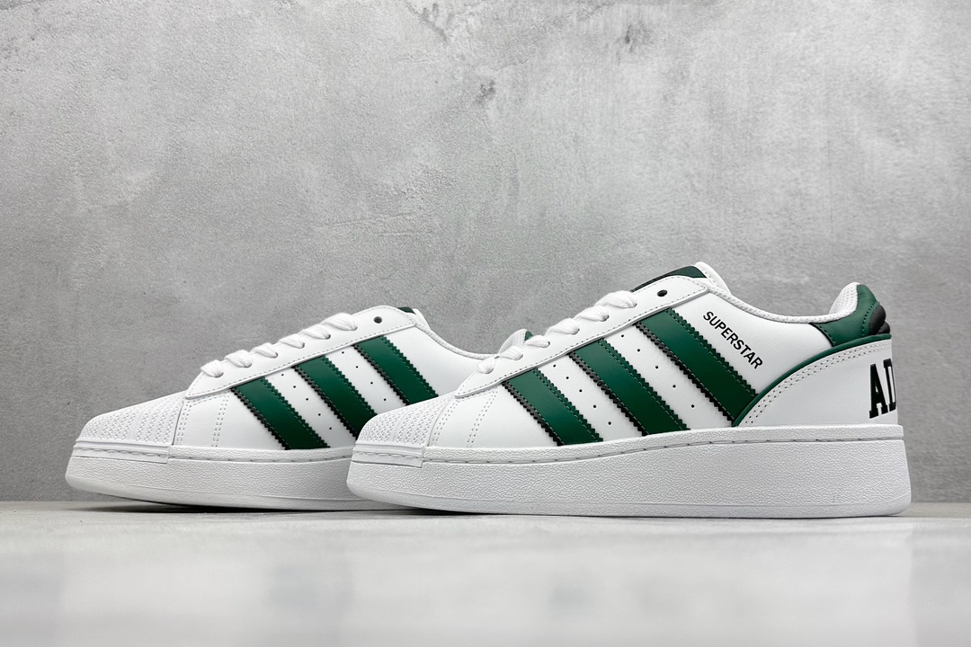 Adidas Originals SUPERSTAR XLG 增高厚底 经典小白板鞋 IE0760