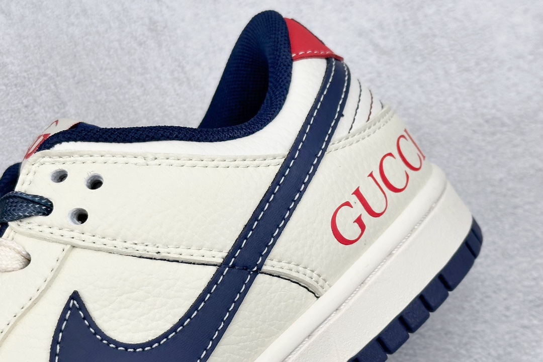 Nike SB Dunk Low x GUCCI 古驰米白蓝红小钩 XY1688-003