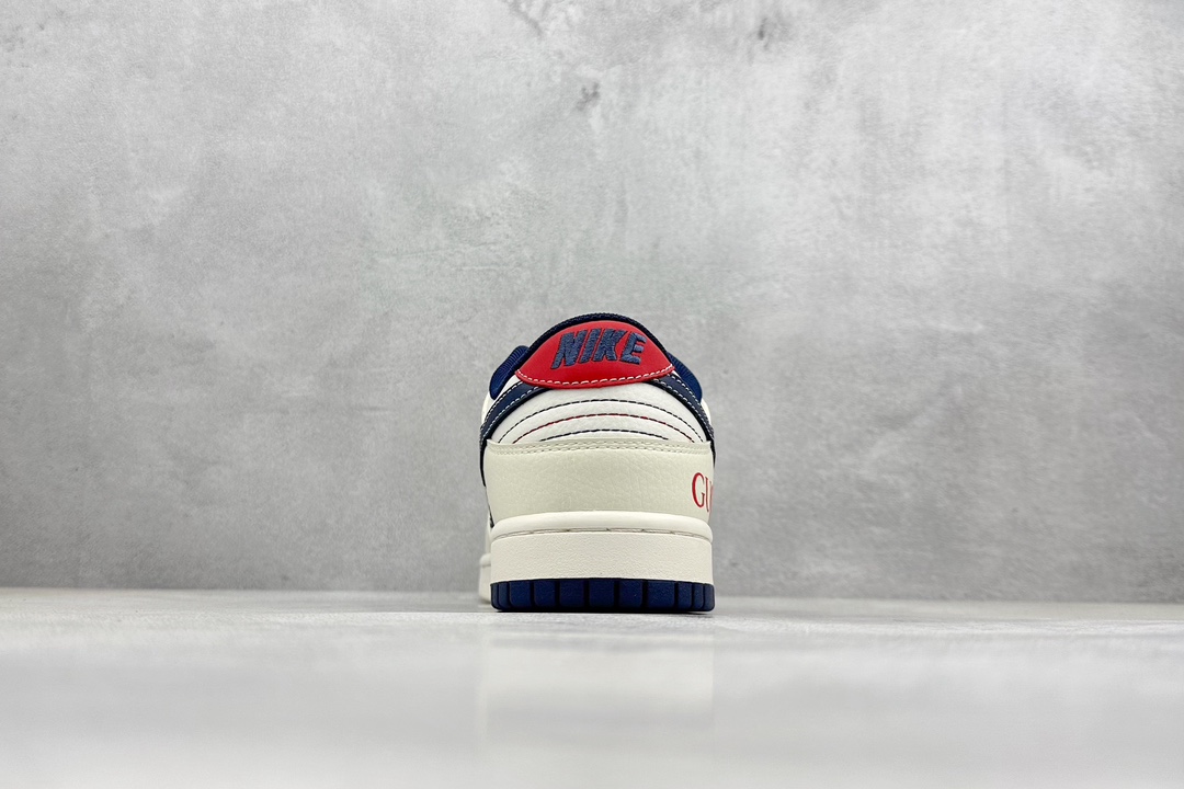 Nike SB Dunk Low x GUCCI 古驰米白蓝红小钩 XY1688-003