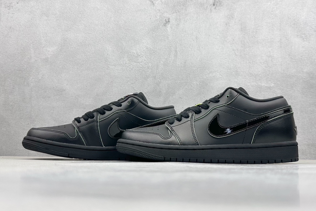 K版 Jordan Air Jordan 1 LOW SE BLACK CAT黑色 HM3690-001