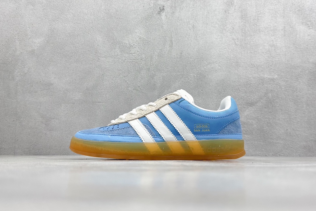 Bad Bunny x adidas originals GAZELLE INDOOR 联名系列 Bad Bunny x adidas originals GAZELLE INDOOR 舒适百搭 IF9734