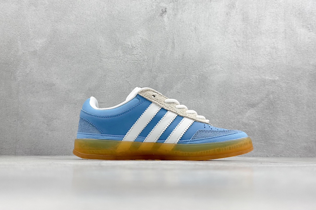 Bad Bunny x adidas originals GAZELLE INDOOR 联名系列 Bad Bunny x adidas originals GAZELLE INDOOR 舒适百搭 IF9734