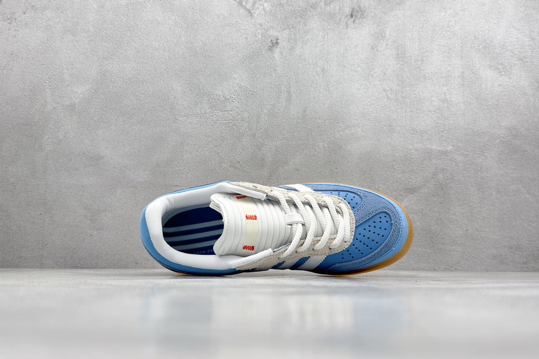 Bad Bunny x adidas originals GAZELLE INDOOR 联名系列 Bad Bunny x adidas originals GAZELLE INDOOR 舒适百搭 IF9734